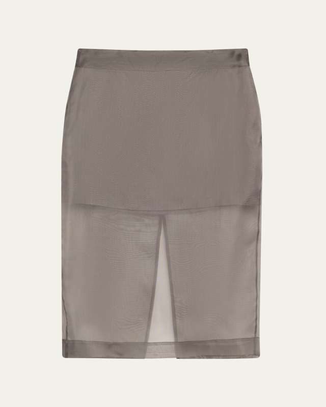Low Rise Sheer Skirt